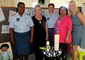 Aandenkingskerse vir slagoffers